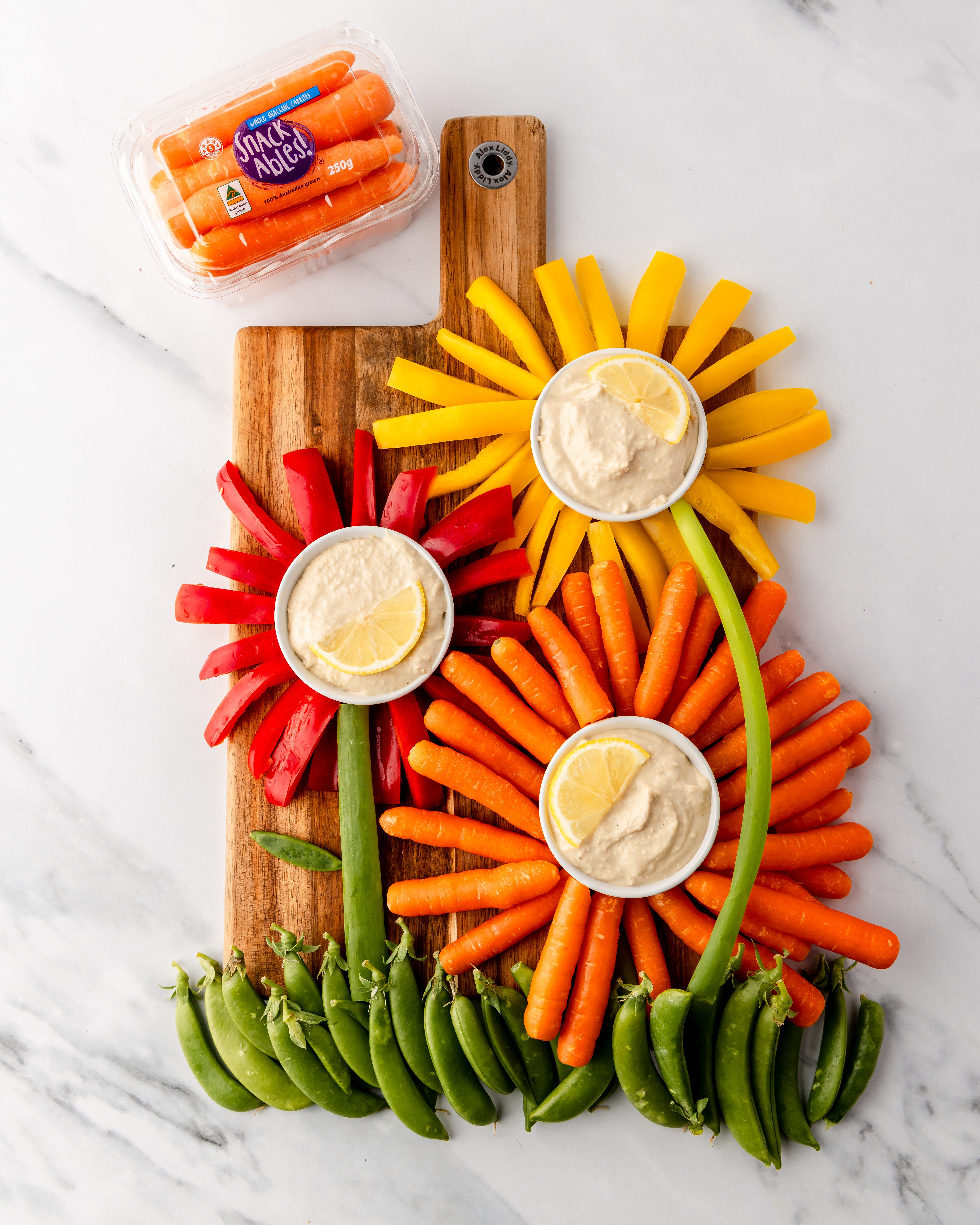 Spring Carrot Dip Garden