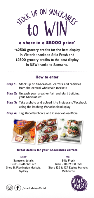 Snackables 2025 - Retailer Display Competition